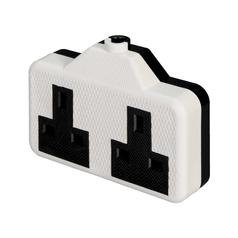 13 amp Double Extension lead Socket (Nylon) 2