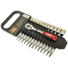 1/4\'\' Drive Ratchet Socket Set (26pcs.) 2
