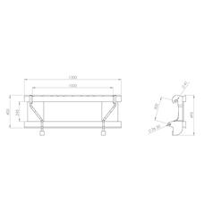 Palletframe Laadcapaciteit 1500 kgs 5