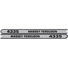 Decal Set - Massey Ferguson 4335 1