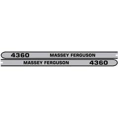 Decal Set - Massey Ferguson 4360 1