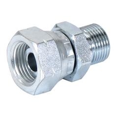 Hydraulik-Adapter 3/8\'\' BSP Stecker x M18 x 1.50 Metrisch Drehbare Buchse 1