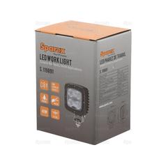 LED Werklamp, Interference: Klasse 3, 4000 Lumen, 10-30V 5