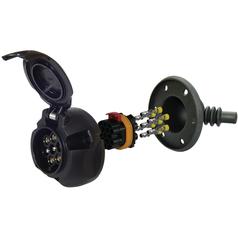 Stekkerdoos plooicontact Waterproof 1