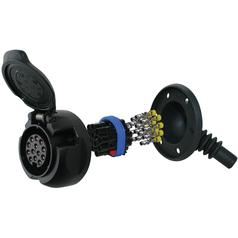 Stekkerdoos Waterproof 13P 12V-IP69K 1