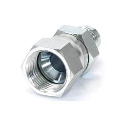 Hydraulikadapter 9/16\'\' JIC Han x 3/4\'\' JIC Drejelig hun 2