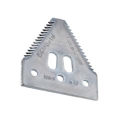 Section - Sur faucillée -  80.5x76x2.7mm -  Ø trou6.5mm -  Entre-axe  51.5mm - Remplacement pour 1