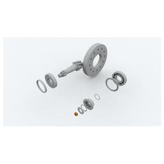 Metric Self Locking Nut, 2