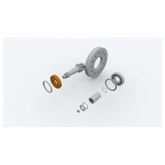 ZF Rodamiento Rodillo 3