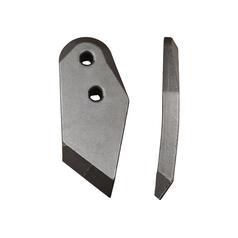 Punta reversible de arado, type Kuhn, Huard. Espacio entre orificios: 52mm (Dcho.) 1