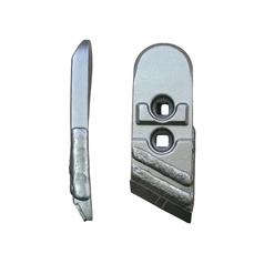 Pointe de charrue carbure, type Kverneland EA40  Droit 1