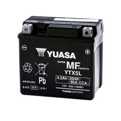 Yuasa YTX5L(WC) 12V 4.2Ah 80A Maintenance Free AGM Batería 1