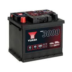 Yuasa YBX3077 12V 45Ah 380A SMF Batteri 1