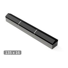 Carbide insert set with 3 inserts. 1