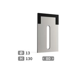 Scraper with carbide inserts for Packer. 1