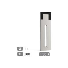 Scraper with carbide inserts for Packer. 1