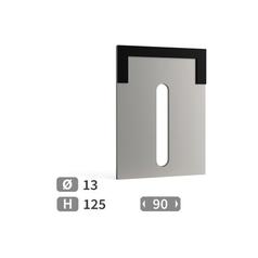 Scraper with carbide inserts for Packer. 1