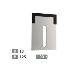 Scraper with carbide inserts for Packer. 1