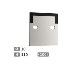 Scraper with carbide inserts for Packer. 1