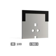 Scraper with carbide inserts for Packer. 1