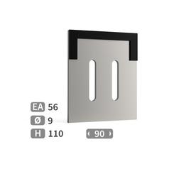 Scraper with carbide inserts for Packer. 1