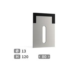 Scraper with carbide inserts for Packer. 1