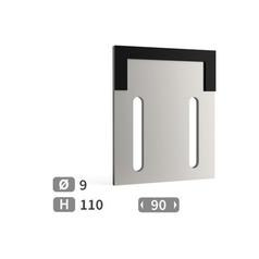 Scraper with carbide inserts for Packer. 1