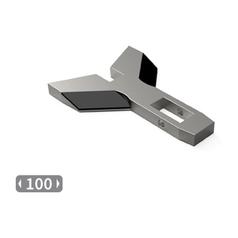 Strip-Till wing with carbide inserts. 1