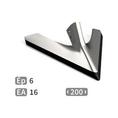 Weeder coulter with carbide inserts. 1