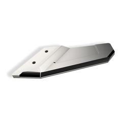 Left subsoiler wing with carbide inserts. 1