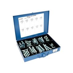 Kit parafusos polegadas, Tamanho: 7/16 - 1/2\'\' x 1/4\'\' UNF (DIN or Standard No. DIN 931/933) Resistência à tração: 8.8. 1