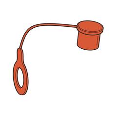 Stofkap 1/2\'\' Rood voor mandeel 4