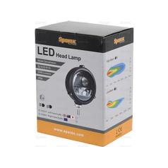 LED Head Light, Interference: Not Classified, RH & LH (RH Dip), 1200 - 1290 Lumens Raw, 10-30V 5