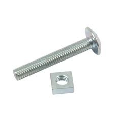 Metric Roofing Bolt & Nut, M5x50mm 1