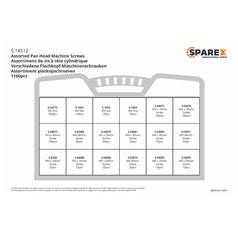 Metric Cheese Head Machine Screw, M3 - M6x10 - 60mm (DIN 84) 2