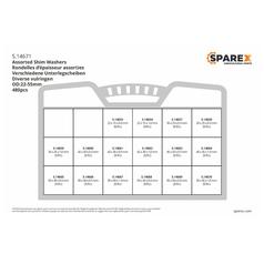 Assortiment opvulschijven  15-45 (bi) 22-55 (bu) 2