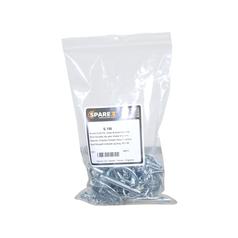 Round Linch Pin, Chain & Hook Assembly, Pin Ø6mm 10 pcs. 2