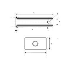 Perno 22x Cat. 1 (Ø22mm) 3