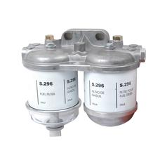 Support filtre a gasoil et GNR aluminium,pour filtre 60L/mn