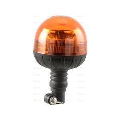 LED Rotating Beacon, Amber, Flexible Pin 12-24V 2