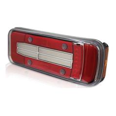 LED Combinatielicht Achter, Functies: 8 functies, Links, 12-24V 1