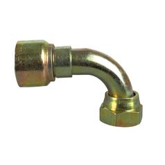 Pioneer JIC 37° Hose Insert 1/4\'\' x 7/16 - 20\'\' Female 90° Swept Swivel 1