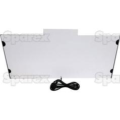 Expositor para luces LED con interruptores y base de aluminio 4