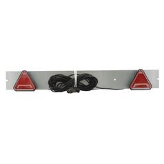 CAN Bus compatible LED Lighting Board, Overall length: 1370mm, Function: 6, Brake / Tail / Indicator / Fog / Number Plate / Reflector 1