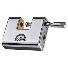 Squire Warehouse Padlock - Key Alike - Armoured Brass, Body width: 80mm (Security rating: 7) 1