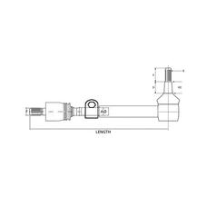 Snodo Assiale, Lunghezza: 225mm 3