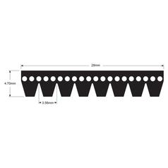 Ribrem (Poly-V) 8PK1450 2