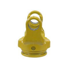 PTO Tube Yoke (U/J Size: 23.8 x 61.2mm) Profile: Lemon, Size: 48 x 41 x 3mm, Ref: 1. 2