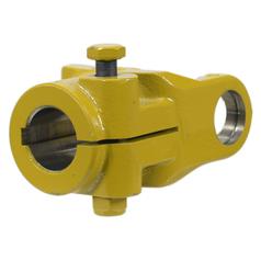PTO Yoke - Interfering Clamp Bolt (U/J Size: 32 x 76mm) Bore Ø35mm, Key Size: 10mm. 3