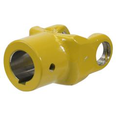 PTO Yoke - Keyed Yoke (U/J Size: 32 x 76mm) Bore Ø40mm, Key Size: 12mm. 3
